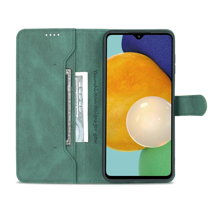 For Samsung Galaxy A13 5G AZNS Dream II Skin Feel PU+TPU Horizontal Flip Leather Phone Case with Holder & Card Slots & Wallet