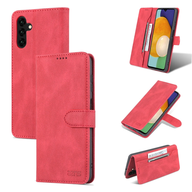 For Samsung Galaxy A13 5G AZNS Dream II Skin Feel PU+TPU Horizontal Flip Leather Phone Case with Holder & Card Slots & Wallet