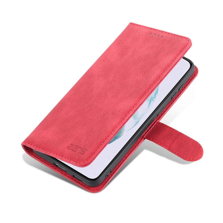 For Samsung Galaxy S21 5G AZNS Dream II Skin Feel PU+TPU Horizontal Flip Leather Phone Case with Holder & Card Slots & Wallet