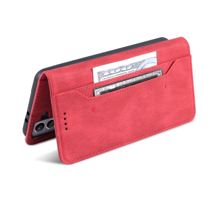 For Samsung Galaxy S21 5G AZNS Dream II Skin Feel PU+TPU Horizontal Flip Leather Phone Case with Holder & Card Slots & Wallet
