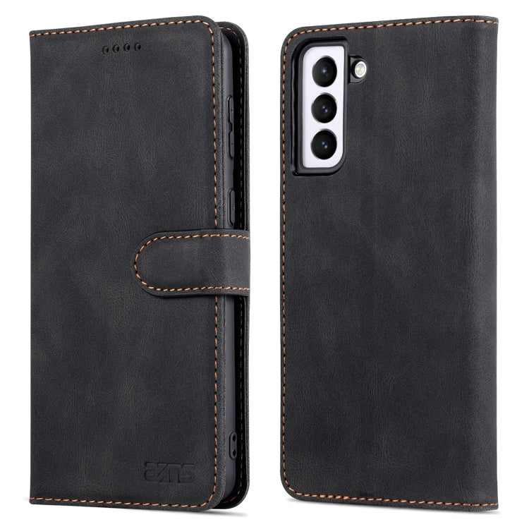 For Samsung Galaxy S21 5G AZNS Dream II Skin Feel PU+TPU Horizontal Flip Leather Phone Case with Holder & Card Slots & Wallet