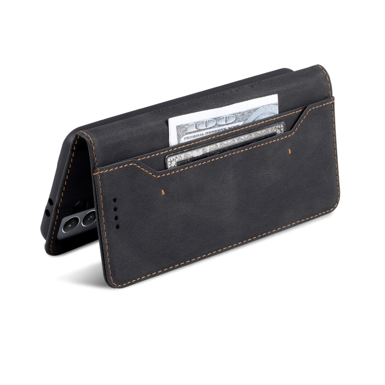 For Samsung Galaxy S21 5G AZNS Dream II Skin Feel PU+TPU Horizontal Flip Leather Phone Case with Holder & Card Slots & Wallet