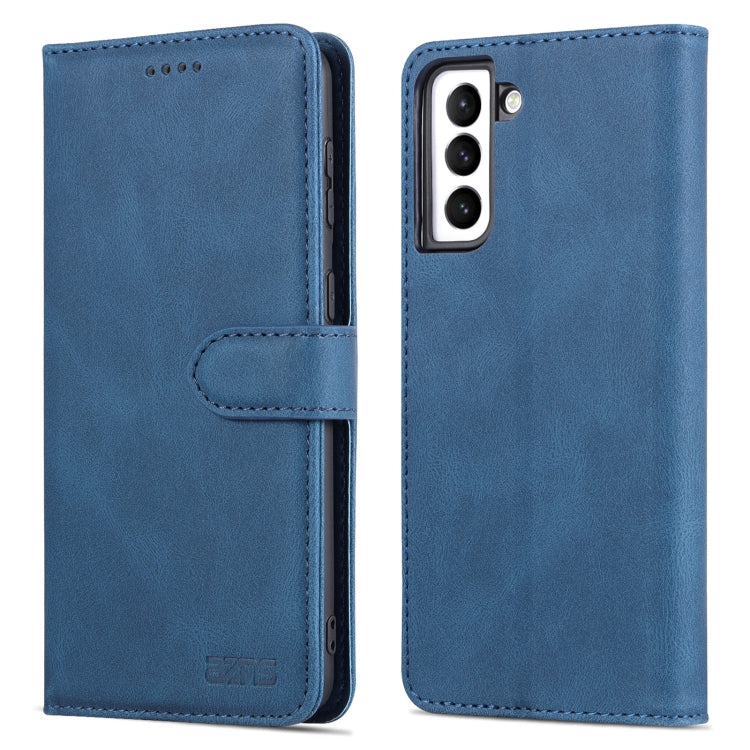 For Samsung Galaxy S21 5G AZNS Dream II Skin Feel PU+TPU Horizontal Flip Leather Phone Case with Holder & Card Slots & Wallet