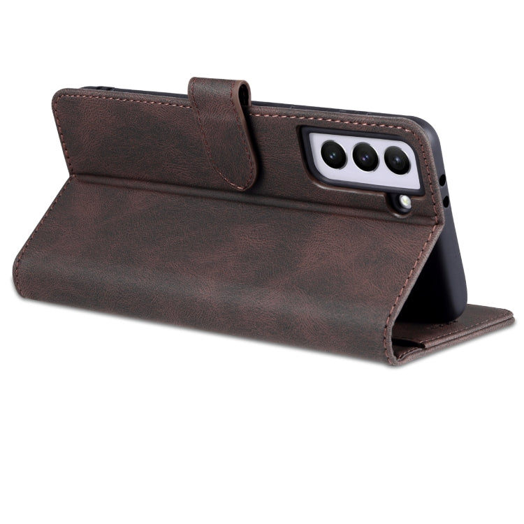 For Samsung Galaxy S21+ 5G AZNS Dream II Skin Feel PU+TPU Horizontal Flip Leather Phone Case with Holder & Card Slots & Wallet