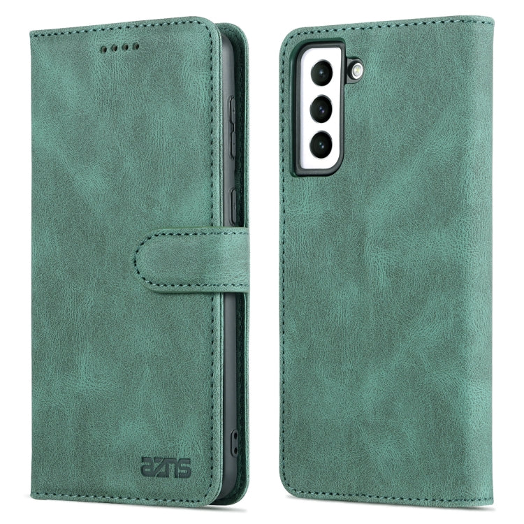 For Samsung Galaxy S21+ 5G AZNS Dream II Skin Feel PU+TPU Horizontal Flip Leather Phone Case with Holder & Card Slots & Wallet