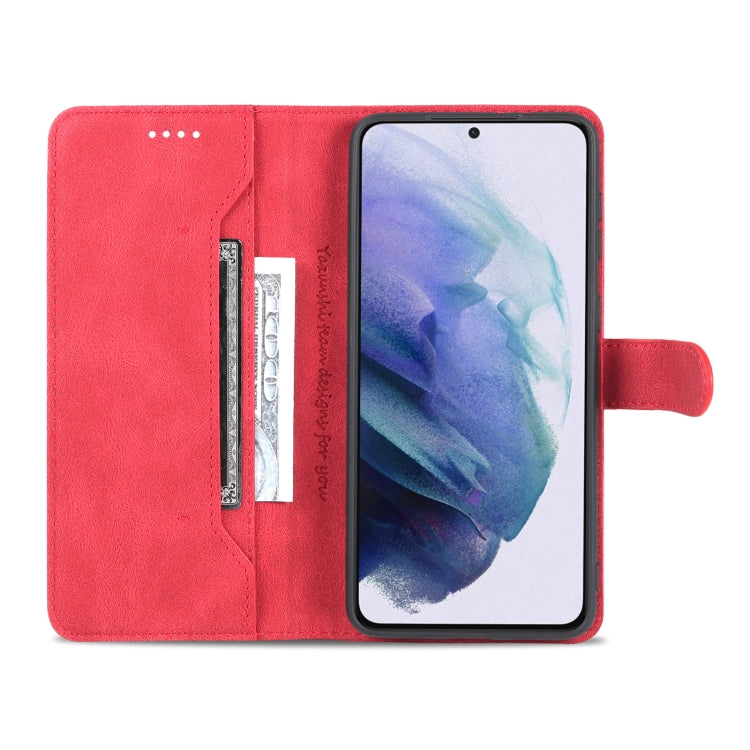 For Samsung Galaxy S21+ 5G AZNS Dream II Skin Feel PU+TPU Horizontal Flip Leather Phone Case with Holder & Card Slots & Wallet