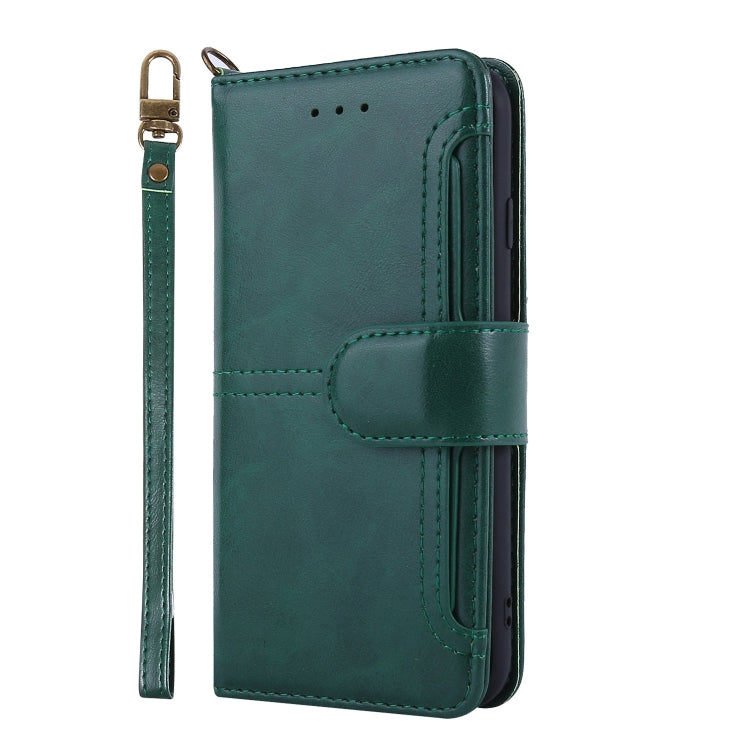 For iPhone 11 Pro Lambskin Texture Horizontal Flip PU Leather Case with Holder & Card Slots & Frame & Lanyard