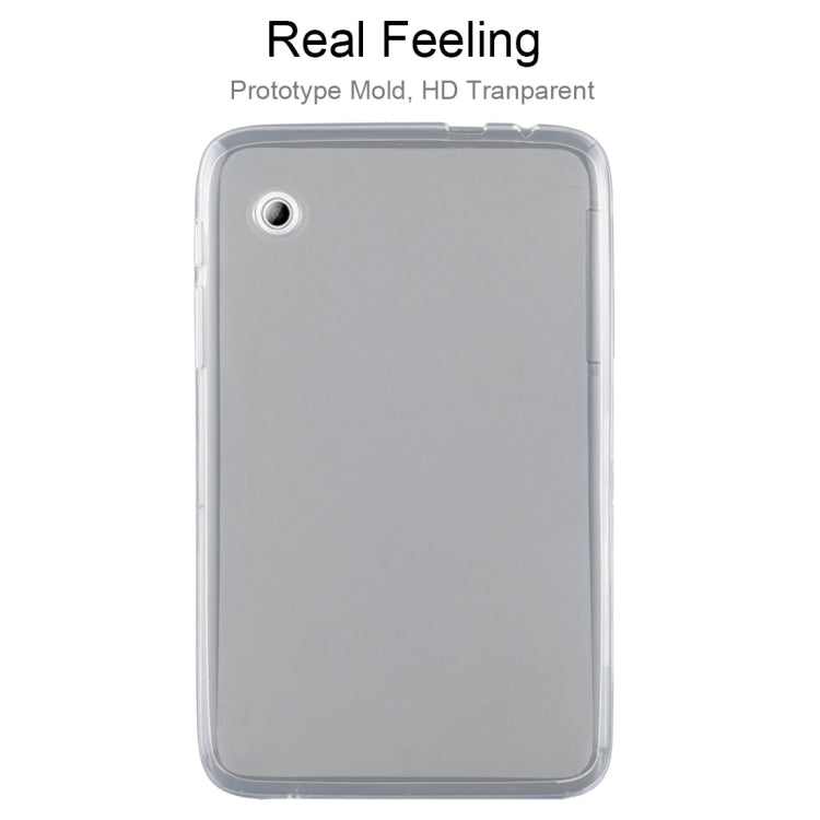 For Lenovo A7-30 0.75mm Dropproof Transparent TPU Case