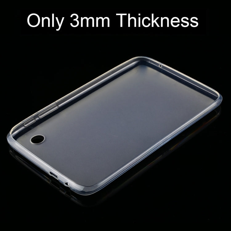 For Lenovo A7-30 0.75mm Dropproof Transparent TPU Case