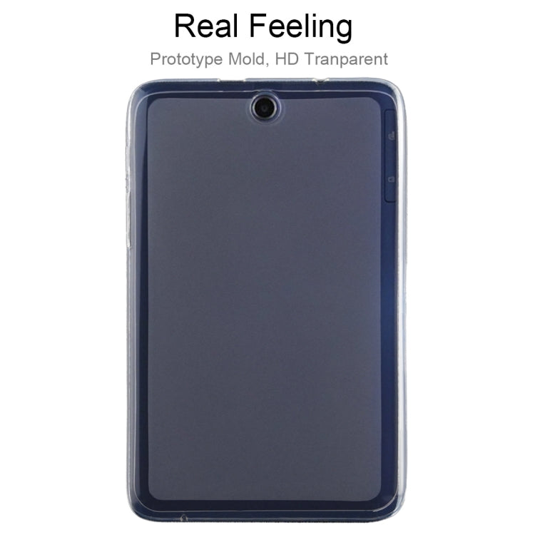 For Lenovo A7-50 0.75mm Dropproof Transparent TPU Case