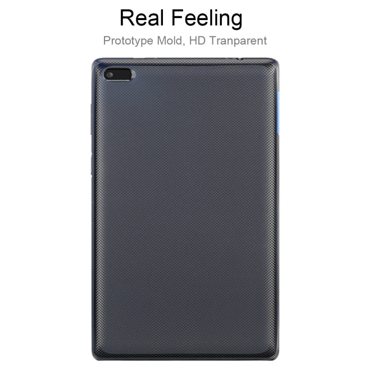 For Lenovo Tab E7 0.75mm Dropproof Transparent TPU Case