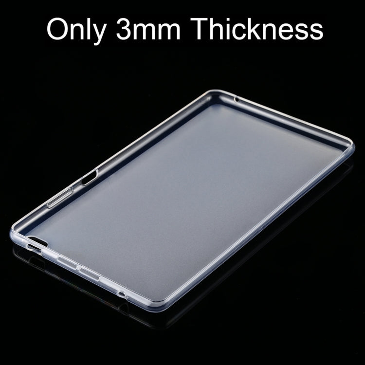 For Lenovo Tab E8 0.75mm Dropproof Transparent TPU Case