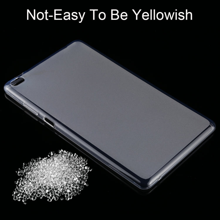 For Lenovo Tab E8 0.75mm Dropproof Transparent TPU Case