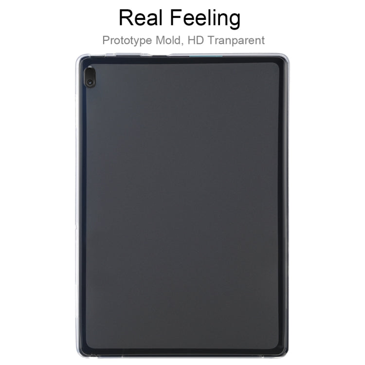 For Lenovo Tab E10 0.75mm Dropproof Transparent TPU Case