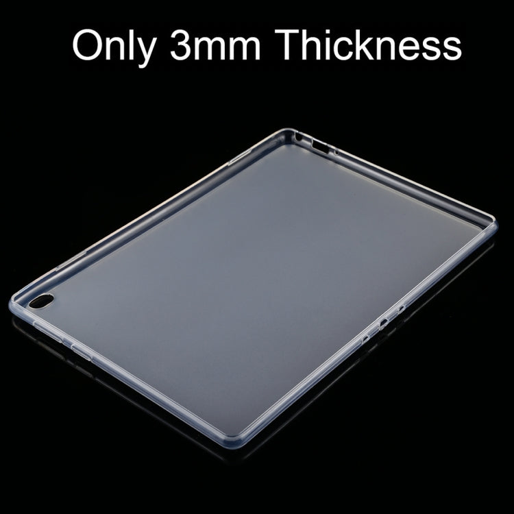 For Lenovo Tab E10 0.75mm Dropproof Transparent TPU Case