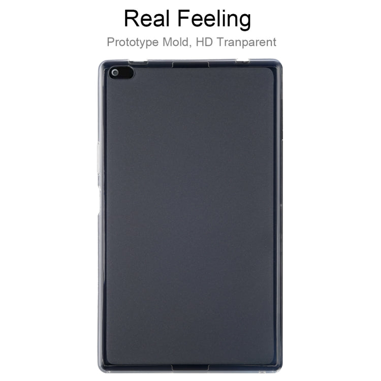 For Lenovo Tab 4.8 0.75mm Dropproof Transparent TPU Case