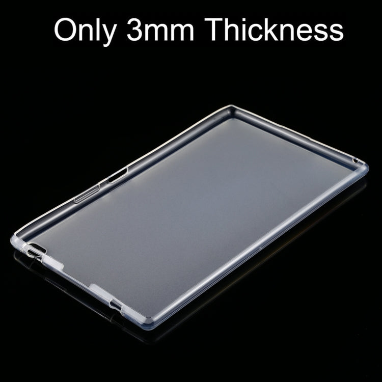For Lenovo Tab 4.8 0.75mm Dropproof Transparent TPU Case