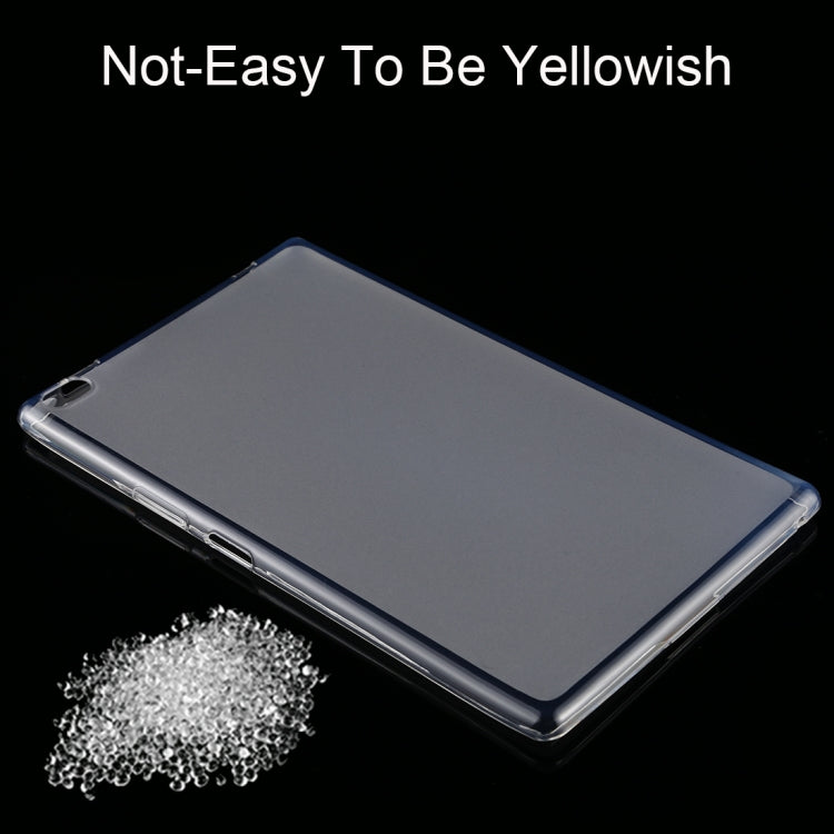 For Lenovo Tab 4.8 0.75mm Dropproof Transparent TPU Case