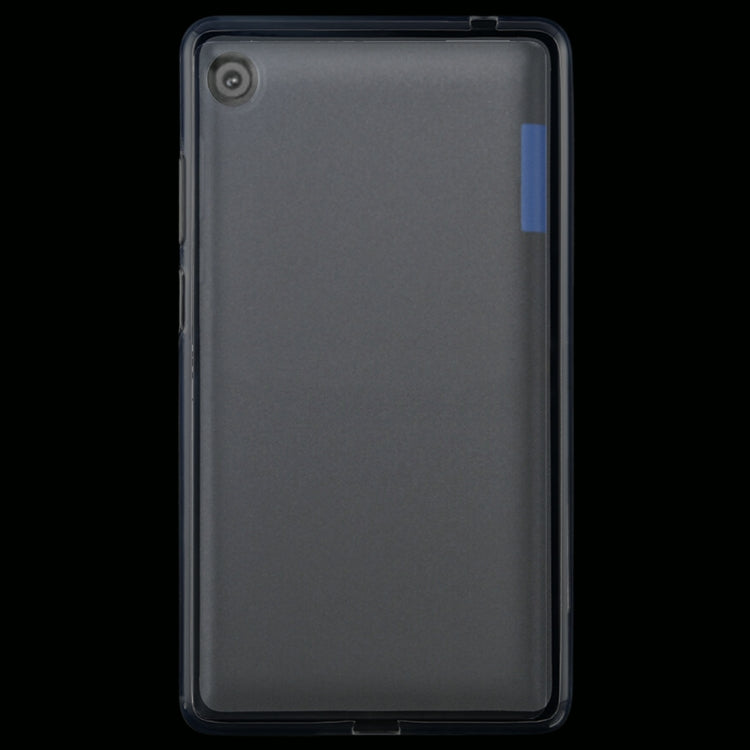 For Lenovo Tab M7 0.75mm Dropproof Outside Glossy Inside Frosted TPU Case
