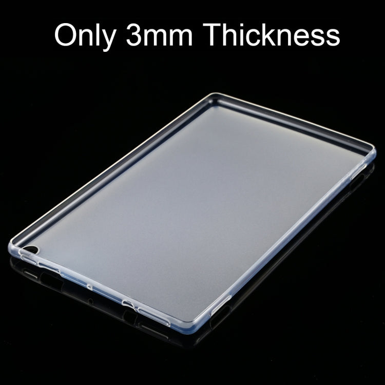 For Amazon Kindle HD 10 2017 0.75mm Dropproof Transparent TPU Case