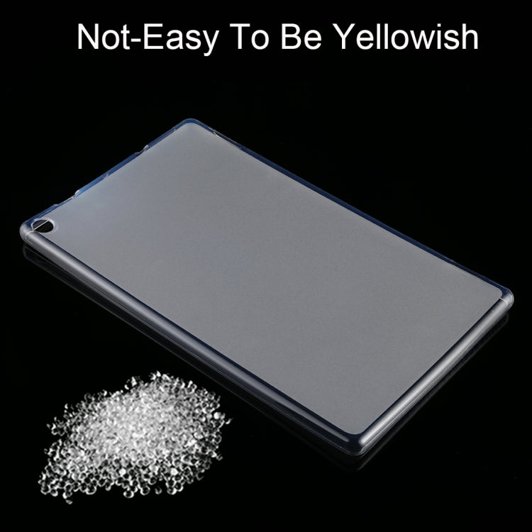 For Amazon Kindle HD 10 2017 0.75mm Dropproof Transparent TPU Case