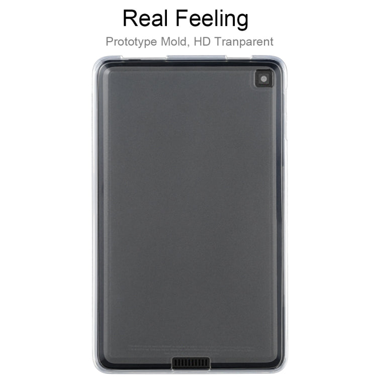 For Amazon Kindle HD 6 0.75mm Dropproof Transparent TPU Case