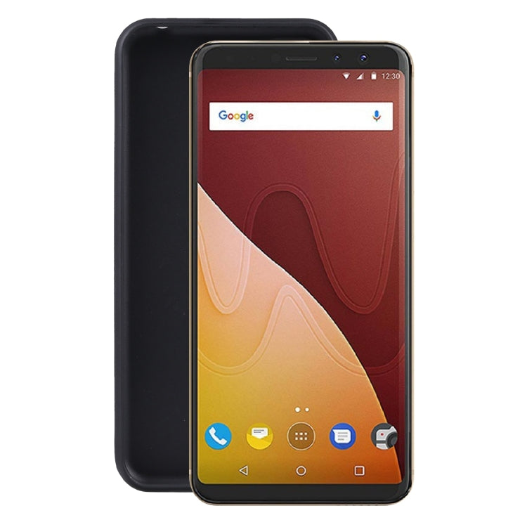 TPU Phone Case For Wiko View Prime(Pudding Black)