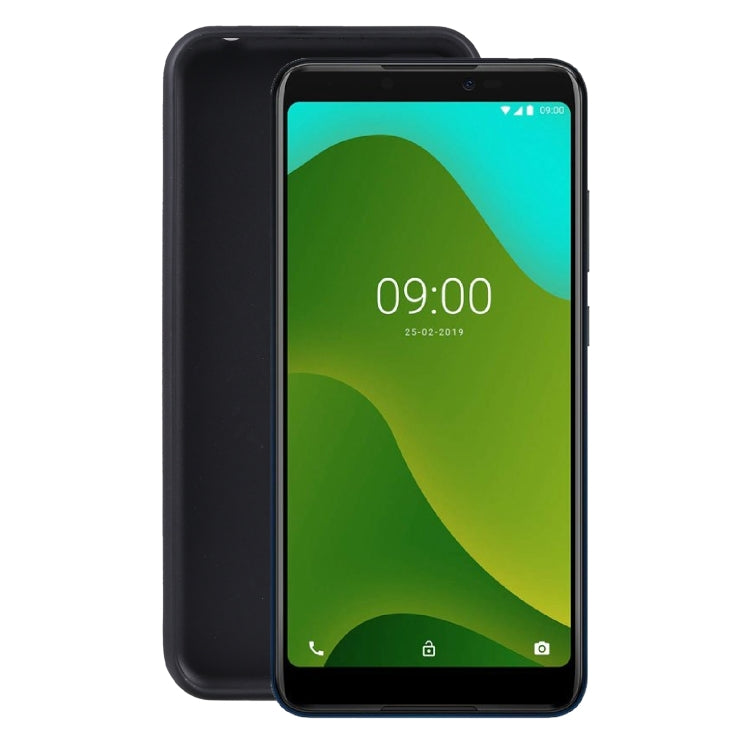 TPU Phone Case For Wiko Y70(Pudding Black)