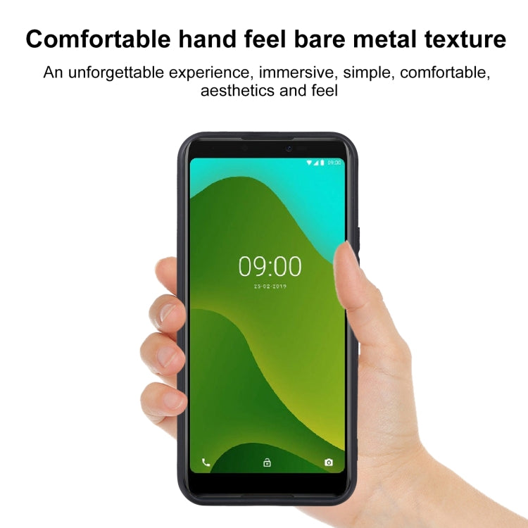 TPU Phone Case For Wiko Y70(Pudding Black)