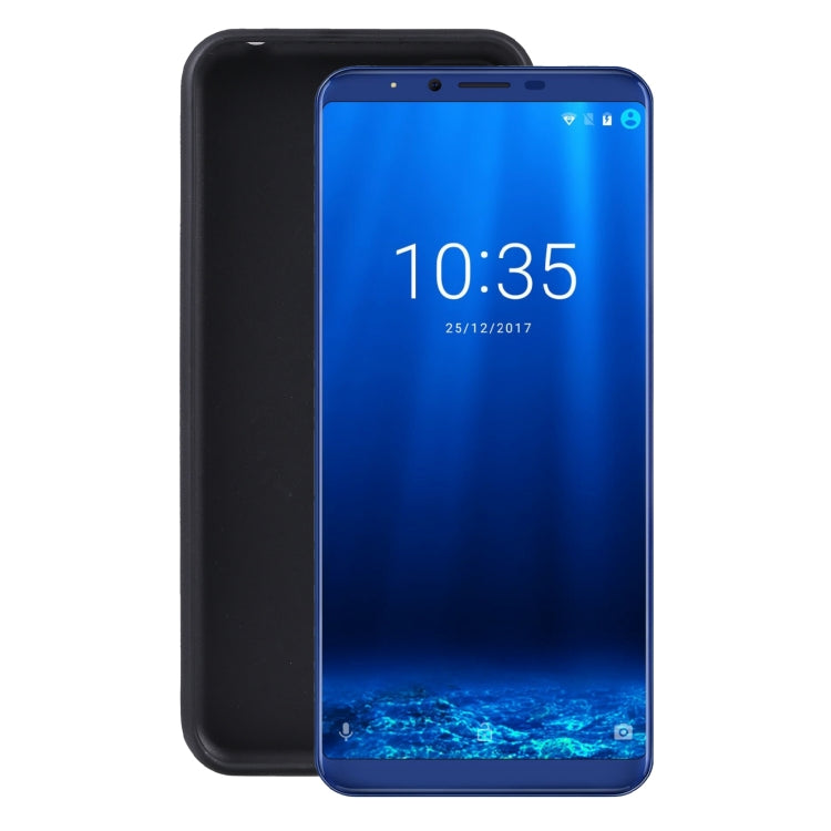TPU Phone Case For Cubot X18(Pudding Black)