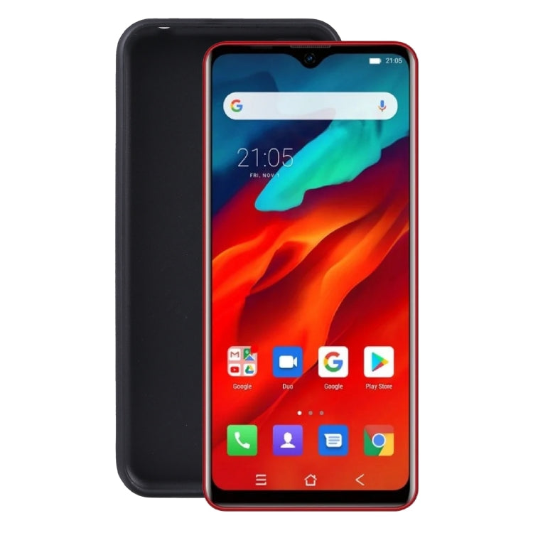 TPU Phone Case For Blackview A80 Pro / A80 Plus(Pudding Black)