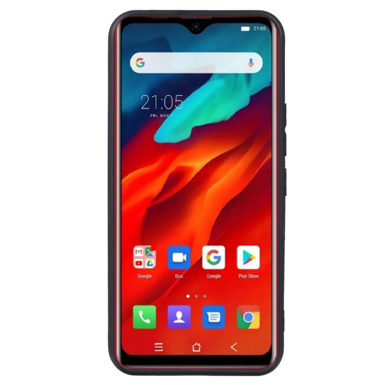 TPU Phone Case For Blackview A80 Pro / A80 Plus(Pudding Black)
