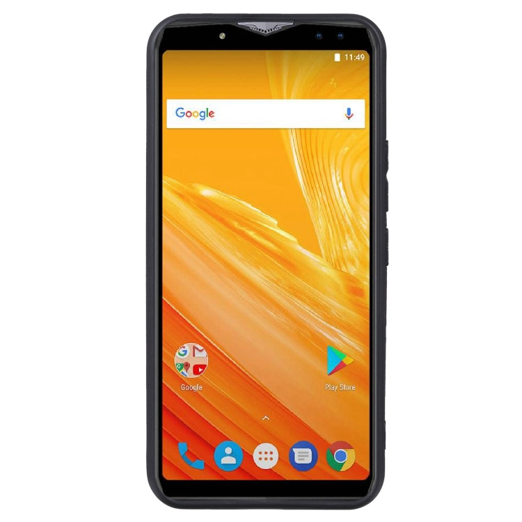 TPU Phone Case For Ulefone Power 5 / Power 5S(Pudding Black)