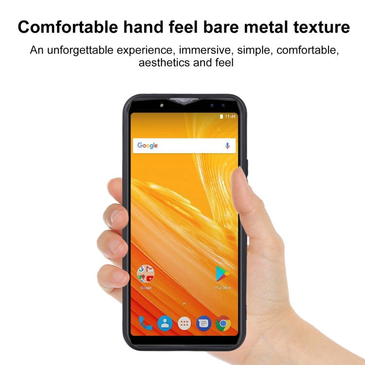 TPU Phone Case For Ulefone Power 5 / Power 5S(Pudding Black)