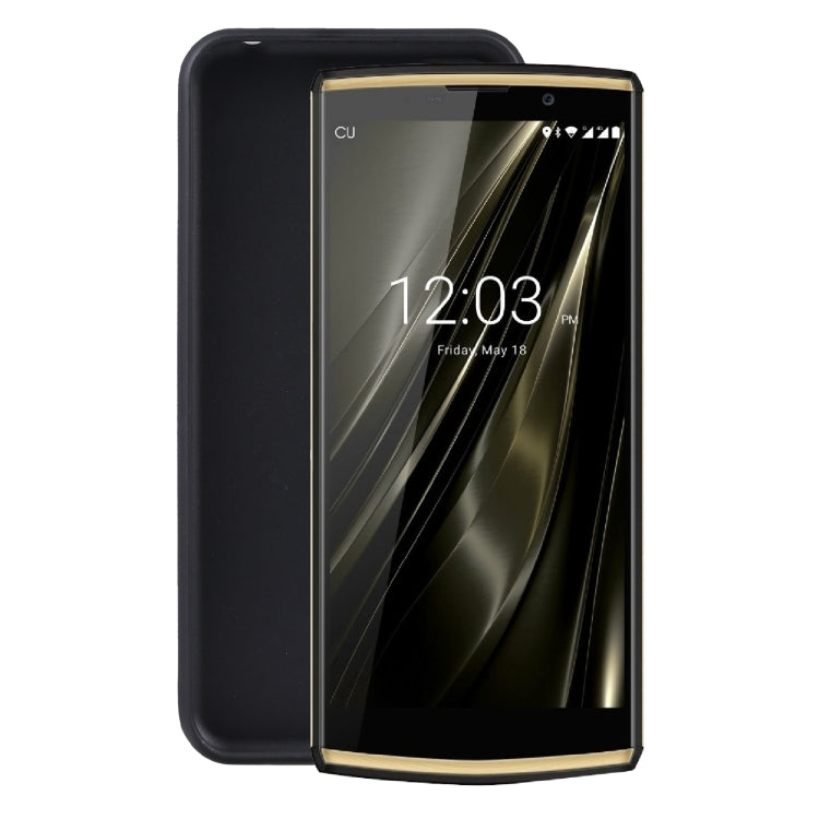 TPU Phone Case For Oukitel K7 / K7 Pro(Pudding Black)