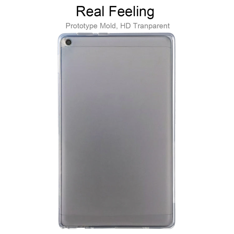 For Huawei Tab 5 0.75mm Dropproof Transparent TPU Case