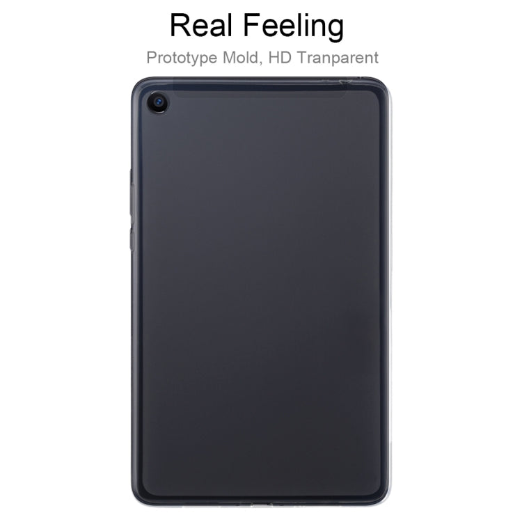 For Xiaomi Mi Pad 4 Plus 0.75mm Dropproof Transparent TPU Case