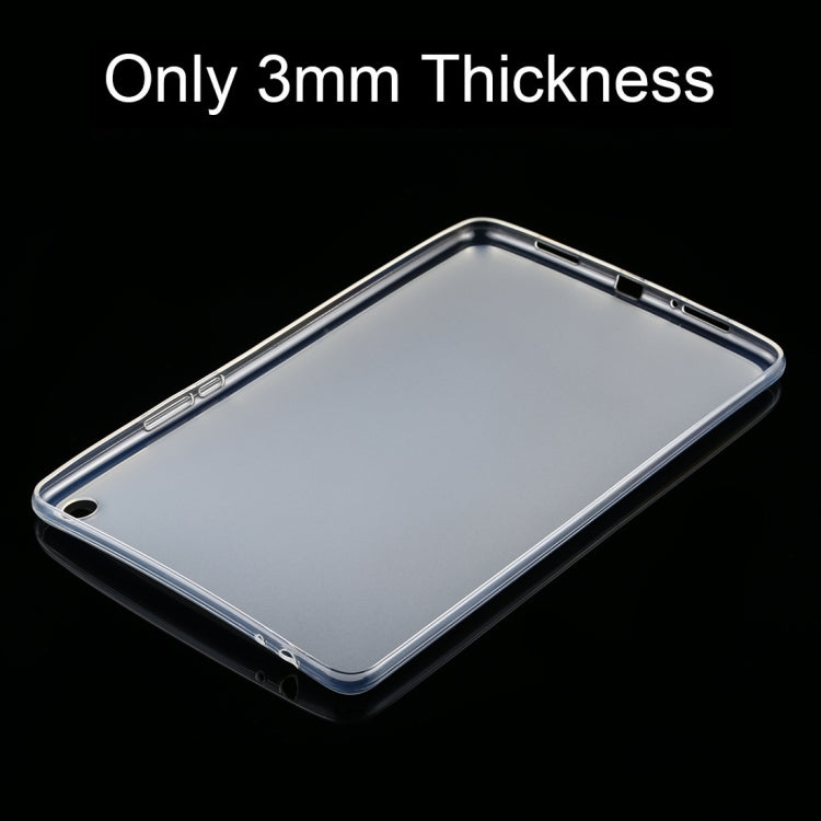 For Xiaomi Mi Pad 4 Plus 0.75mm Dropproof Transparent TPU Case