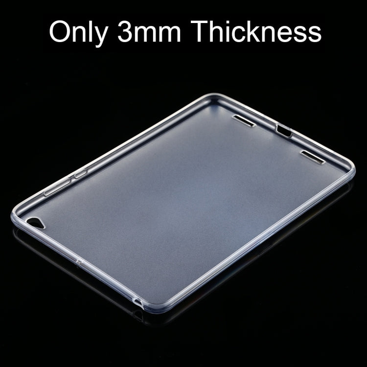 For Xiaomi Mi Pad 3 / 2 / 1 0.75mm Dropproof Transparent TPU Case