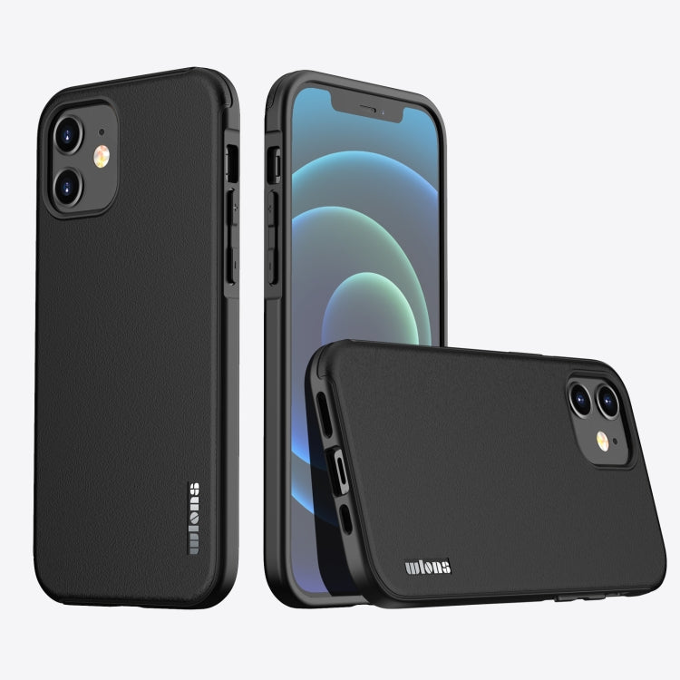 For iPhone 12 mini wlons PC + TPU Shockproof Phone Case