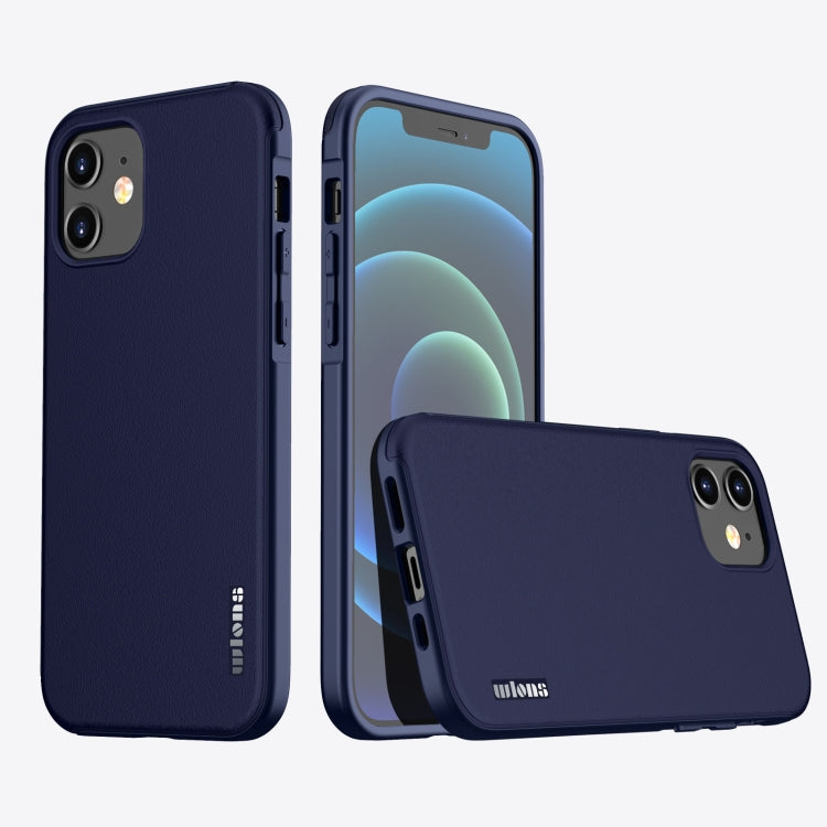 For iPhone 12 mini wlons PC + TPU Shockproof Phone Case