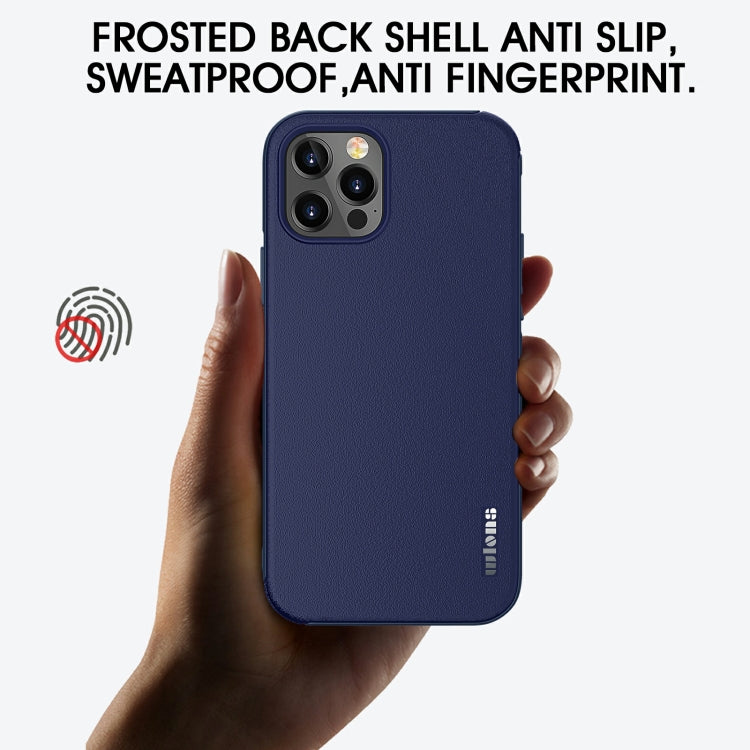 For iPhone 12 / 12 Pro wlons PC + TPU Shockproof Phone Case