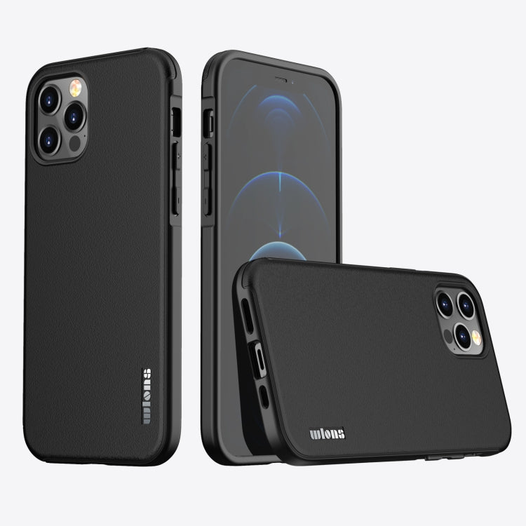 For iPhone 12 Pro Max wlons PC + TPU Shockproof Phone Case