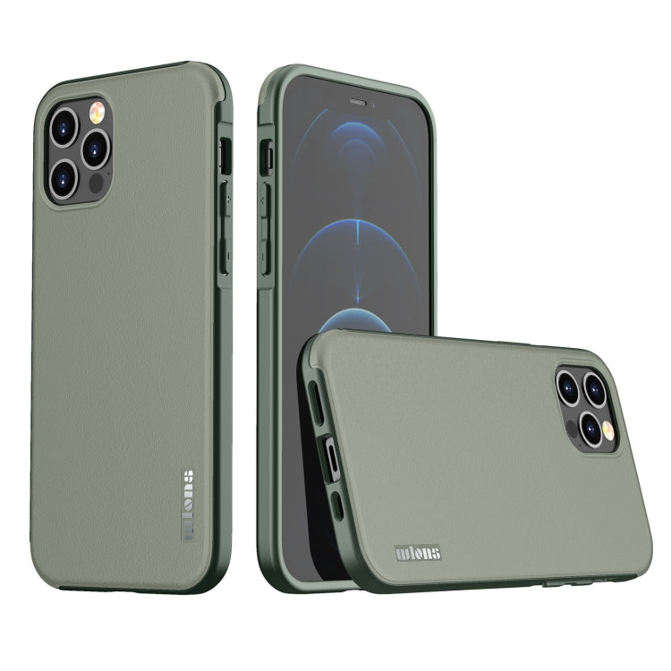 For iPhone 12 Pro Max wlons PC + TPU Shockproof Phone Case