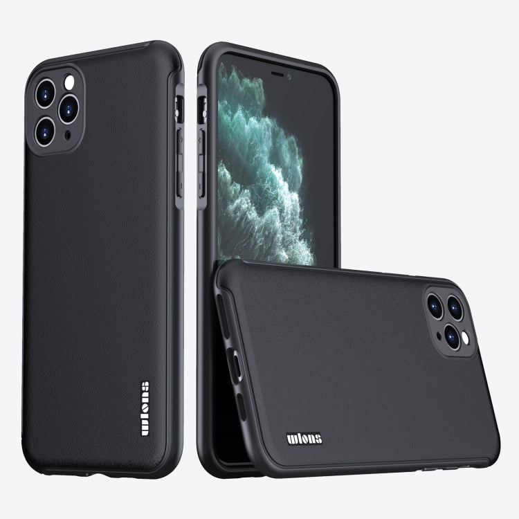 For iPhone 11 Pro Max wlons PC + TPU Shockproof Phone Case