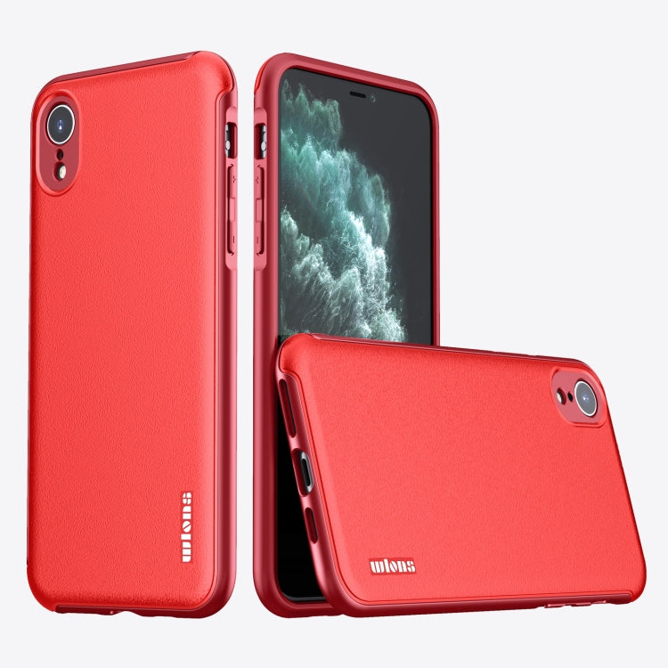 For iPhone XR wlons PC + TPU Shockproof Phone Case