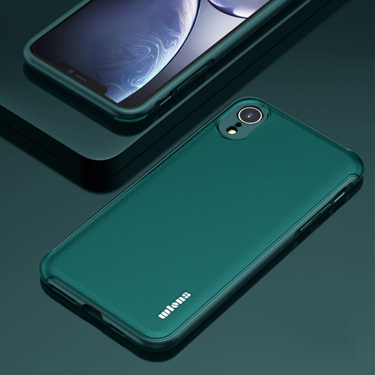 For iPhone XR wlons PC + TPU Shockproof Phone Case