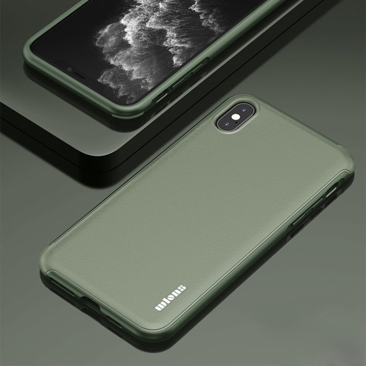 For iPhone XS Max wlons PC + TPU Shockproof Phone Case