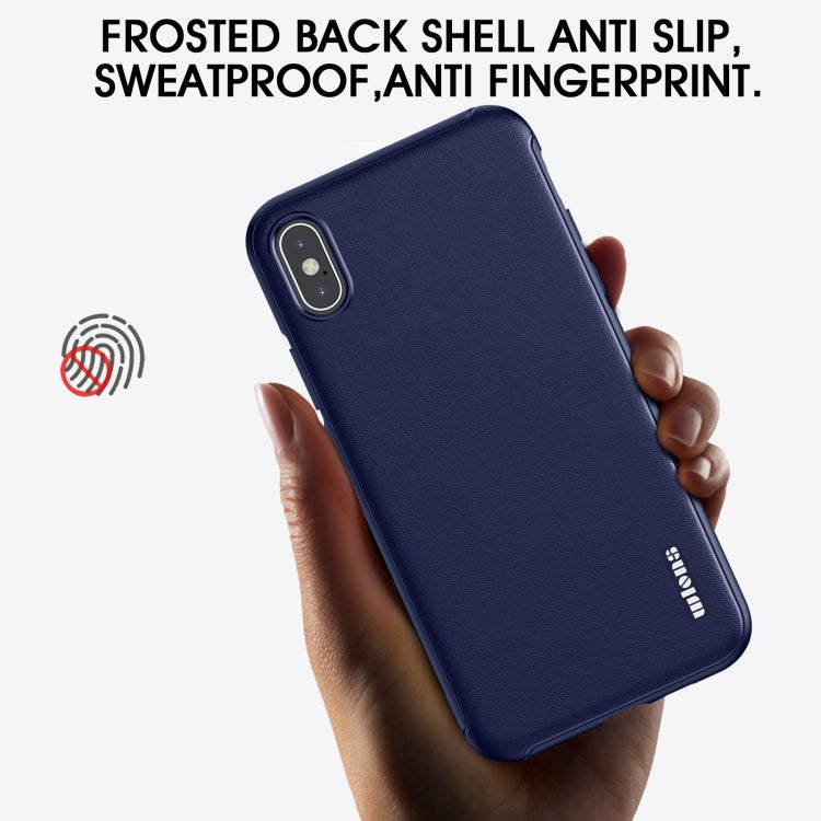 For iPhone XS Max wlons PC + TPU Shockproof Phone Case