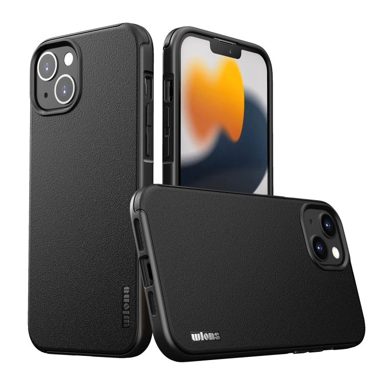 For iPhone 13 mini wlons PC + TPU Shockproof Phone Case